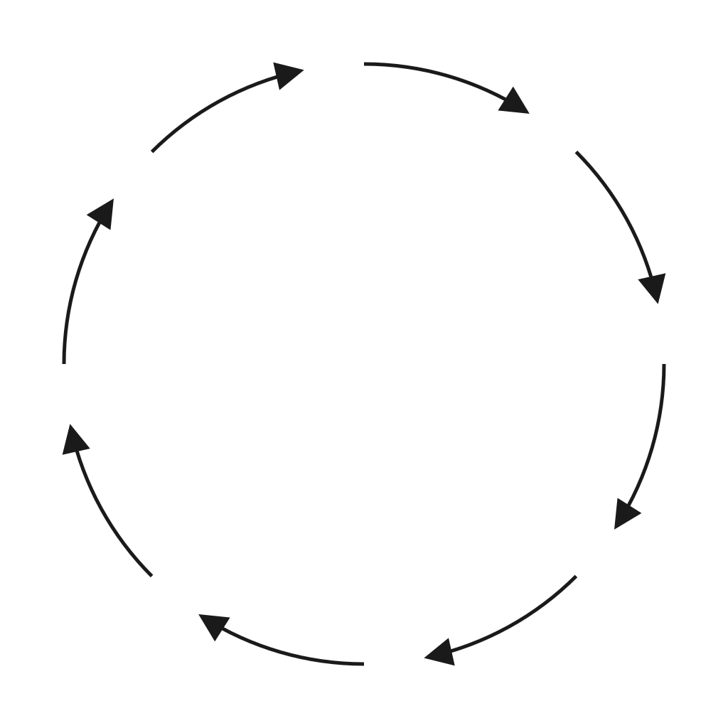 Cycle skeleton